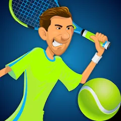 Stick Tennis МОД на Андроид