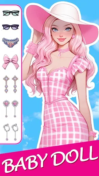 Doll Makeover: dress up games (Долл Мейковер)  [МОД Menu] Screenshot 2