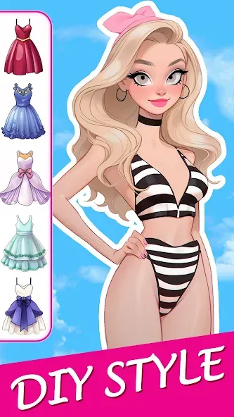 Doll Makeover: dress up games (Долл Мейковер)  [МОД Menu] Screenshot 3