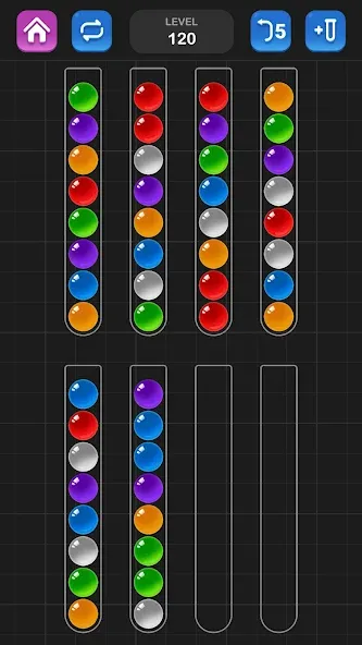 Ball Sort Puzzle - Color Game  [МОД Menu] Screenshot 2