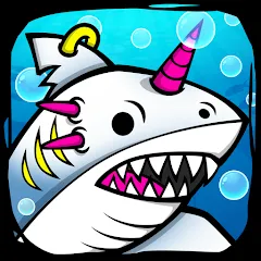 Shark Evolution: Idle Game МОД на Андроид
