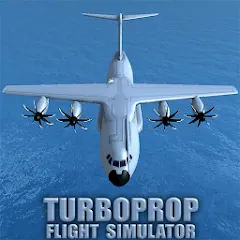 Turboprop Flight Simulator МОД на Андроид