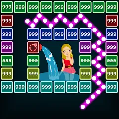 Brick Breaker - Neon Bricks МОД на Андроид