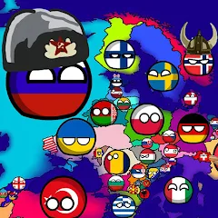 Countryballs: World War Simula МОД на Андроид