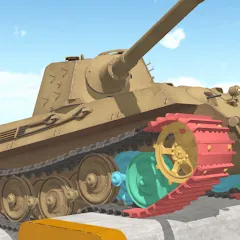 Tank Physics Mobile Vol.3 МОД на Андроид