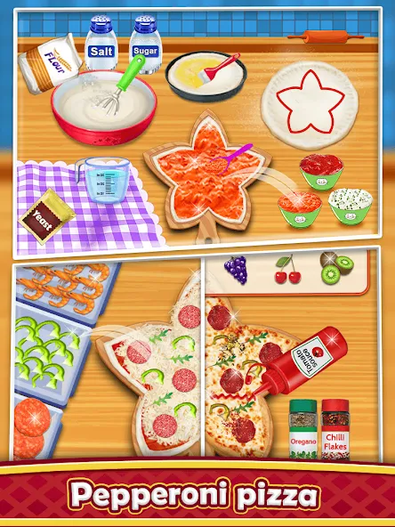 Pizza Maker - Cooking Games  [МОД Mega Pack] Screenshot 5