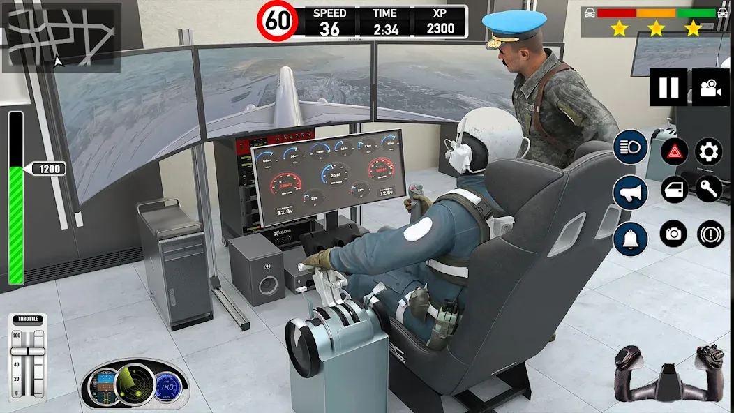 Plane Pilot Flight Simulator (Плейн Пилот Флайт Симулятор)  [МОД Бесконечные монеты] Screenshot 2