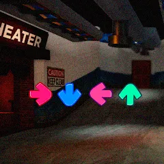 FNF Rainbov Blue Mod Test МОД на Андроид