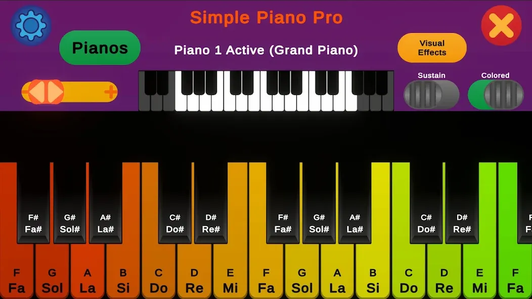 Simple Piano Pro (Симпл Пиано Про)  [МОД Бесконечные деньги] Screenshot 4