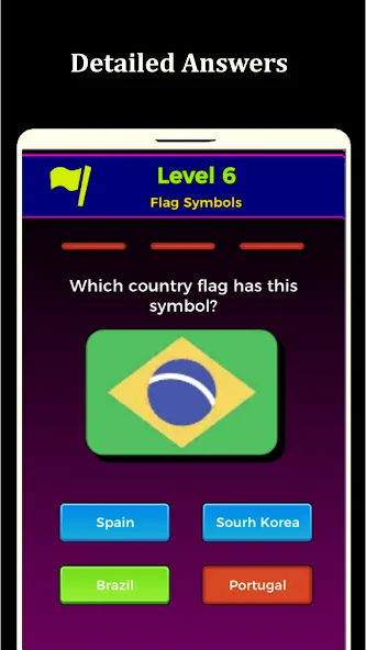 World Flags Quiz Game (Ворлд Флагс Квиз Гейм)  [МОД Unlocked] Screenshot 4