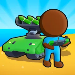 Artillery Defense МОД на Андроид