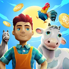 CropBytes: A Crypto Farm Game МОД на Андроид
