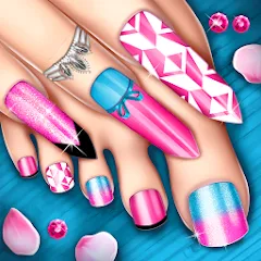 Nail Art Fashion Salon Game МОД на Андроид