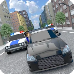 Police Car Chase МОД на Андроид