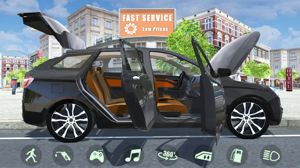 Russian Cars: VestaSW  [МОД Бесконечные монеты] Screenshot 1