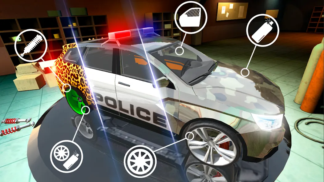 Russian Cars: VestaSW  [МОД Бесконечные монеты] Screenshot 2