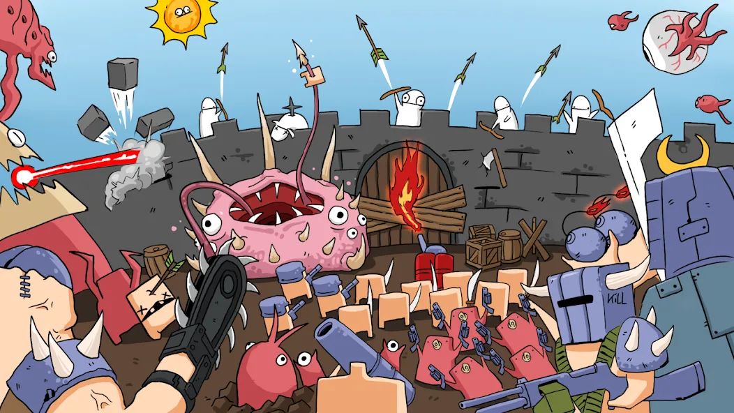 Arrow War  [МОД Mega Pack] Screenshot 1