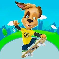 Pooches: Skateboard МОД на Андроид