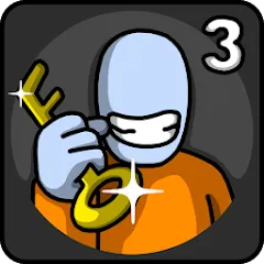 One Level 3 Stickman Jailbreak МОД на Андроид