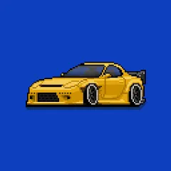Pixel Car Racer МОД на Андроид