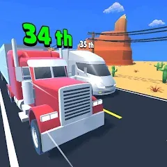 Idle Truck Racing : Cybertruck МОД на Андроид