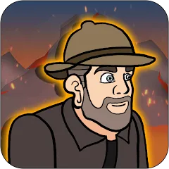Volcano Escape МОД на Андроид