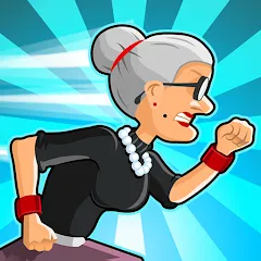 Angry Gran Run - Running Game МОД на Андроид