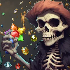 Jewels Ghost Ship: jewel games МОД на Андроид