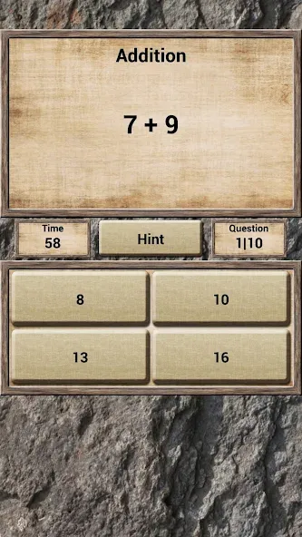 Math - Quiz Game  [МОД Unlimited Money] Screenshot 1