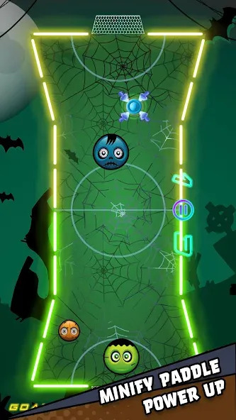 Air Hockey Glow HD Ultimate 2D (Эйр)  [МОД Бесконечные деньги] Screenshot 5