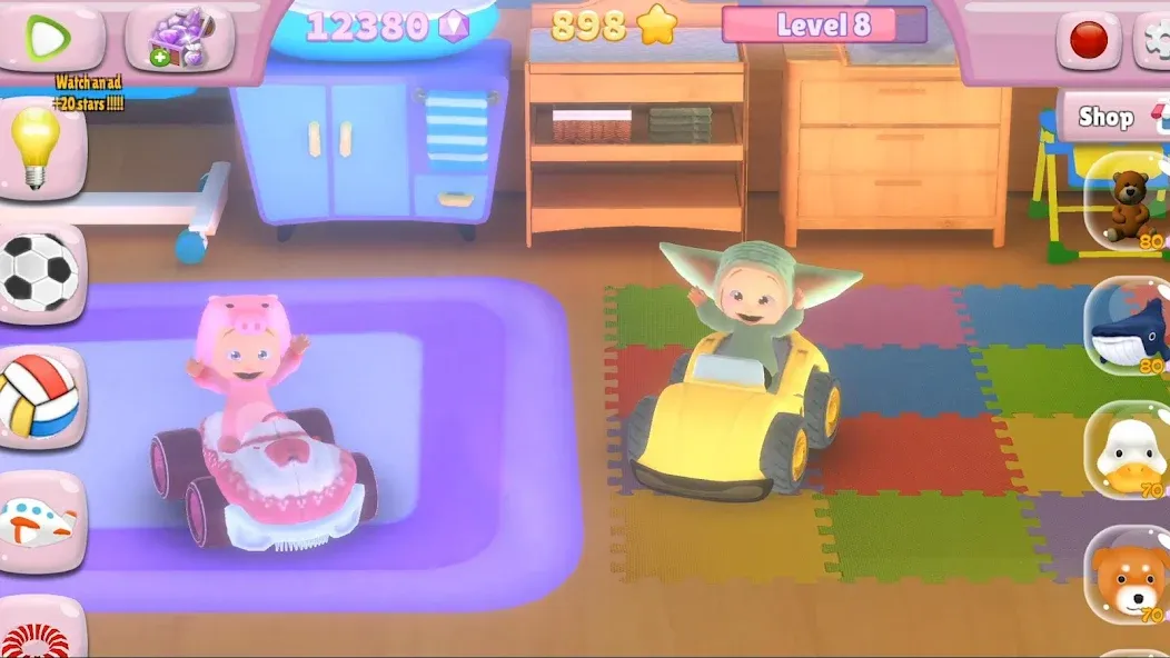 Alima's Baby Nursery  [МОД Меню] Screenshot 1