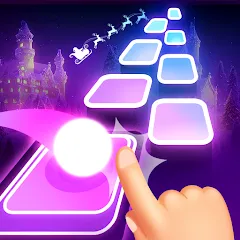 Tiles Hop: EDM Rush МОД на Андроид