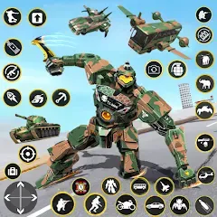 Army Bus Robot Car Game 3d МОД на Андроид