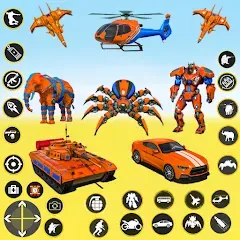 Spider Mech Wars - Robot Game МОД на Андроид