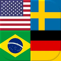 Flags of All World Countries МОД на Андроид
