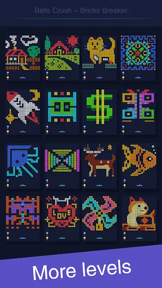 Balls Crush - Bricks Breaker (Боллз Краш)  [МОД Mega Pack] Screenshot 3