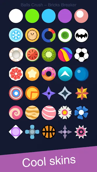 Balls Crush - Bricks Breaker (Боллз Краш)  [МОД Mega Pack] Screenshot 4