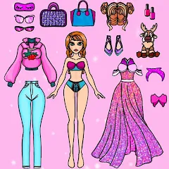 Doll Dress Up Makeup Girl Game МОД на Андроид