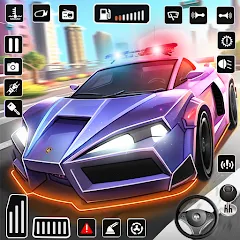 Police Car Kids Driving Game МОД на Андроид