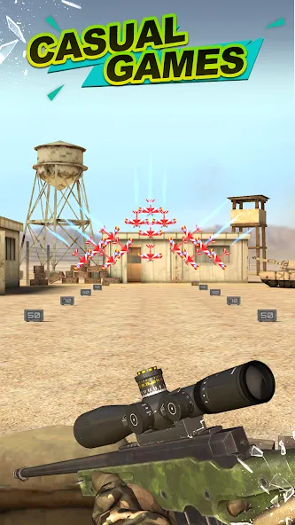 Gun Shooting Range  [МОД Много монет] Screenshot 3