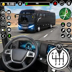 Bus Driving School : Bus Games МОД на Андроид