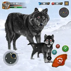 Wild Wolf Simulator Wolf Games МОД на Андроид