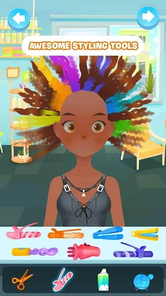 Hair salon games : Hairdresser  [МОД Все открыто] Screenshot 2