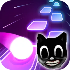 Cartoon cat - Hop tiles rush МОД на Андроид