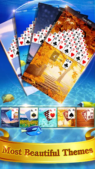 FreeCell Solitaire  [МОД Menu] Screenshot 4