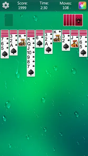 Spider Solitaire Fun (Спайдер Солитер Фан)  [МОД Много монет] Screenshot 4