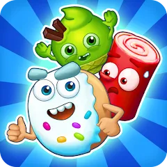 Sugar Heroes - match 3 game МОД на Андроид