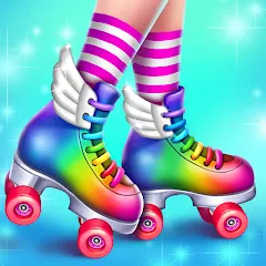 Roller Skating Girls МОД на Андроид