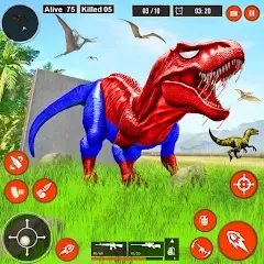 Real Dino Hunter 3D Gun Games МОД на Андроид