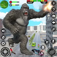 Giant Gorilla Bigfoot Monster МОД на Андроид